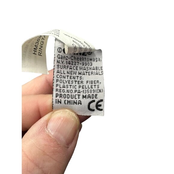 Ganz Webkinz Ring Tailed Lemur Plush Stuffed Animal - No Code - Picture 10 of 10